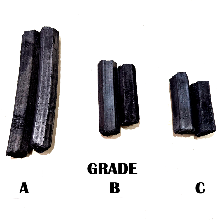 Sawdust charcoal briquette